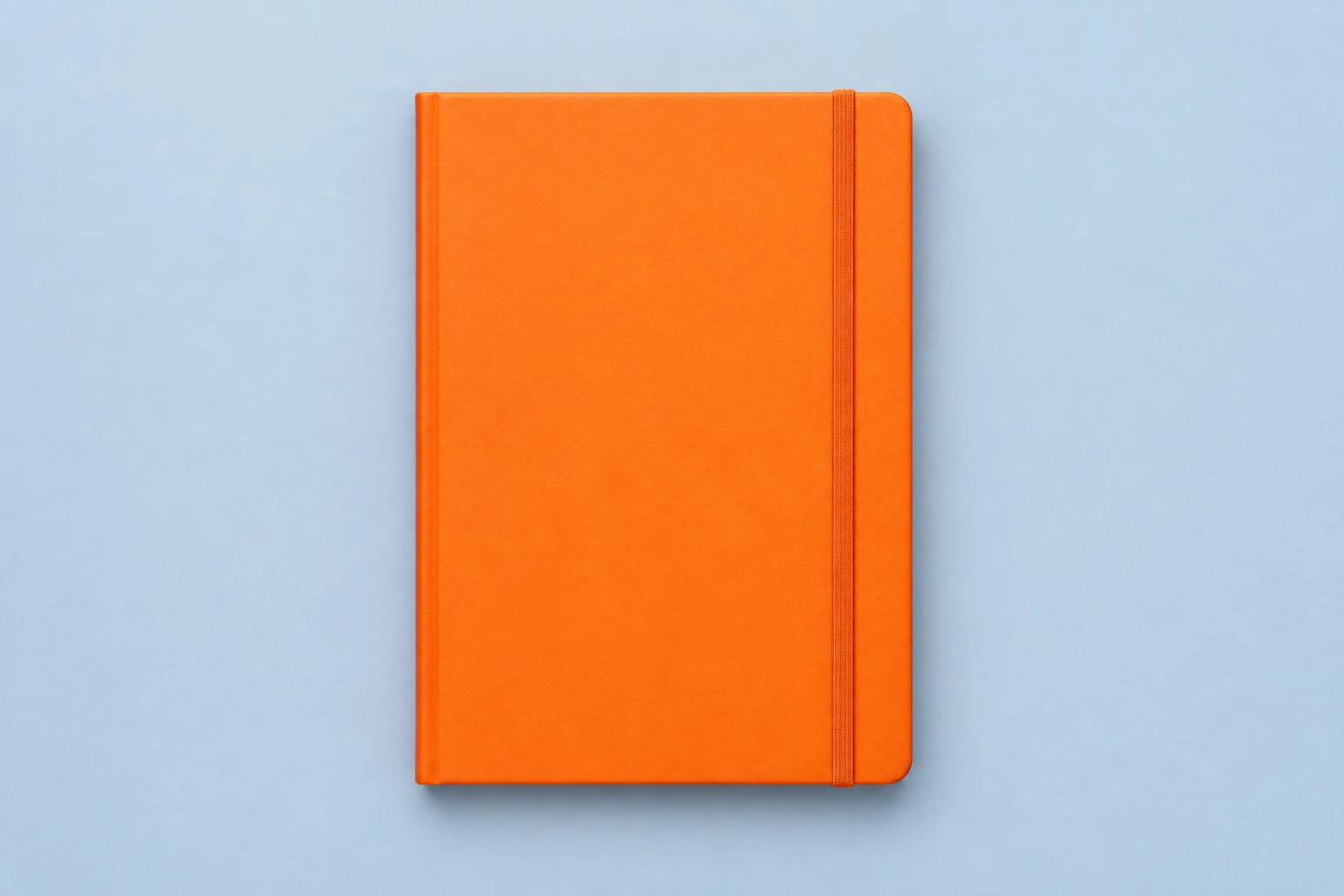 Orange notebook concept
