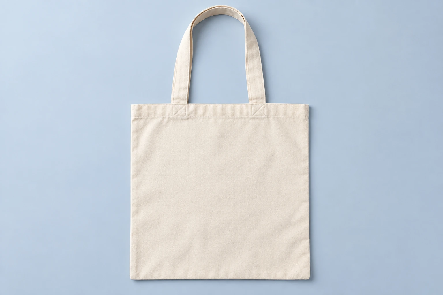 Natural cotton tote concept