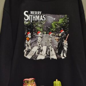 Sudadera clasica negra merry stihmas