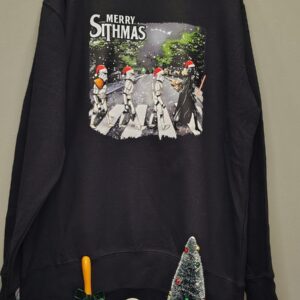 Sudadera negra clasica merry sithmas