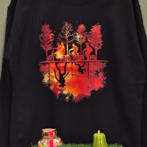 Sudadera negra clasica stranger things