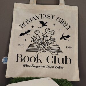 Totebag natural romantsay girly